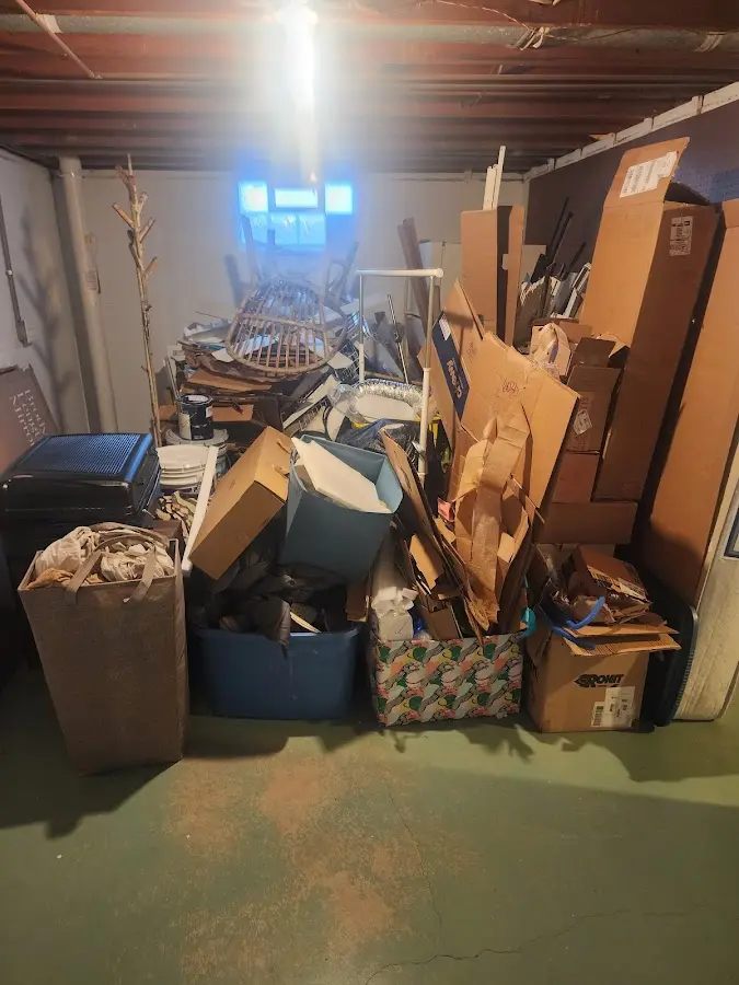 Roll-off dumpster container at job site for Construction Dumpster Rental in Timnath